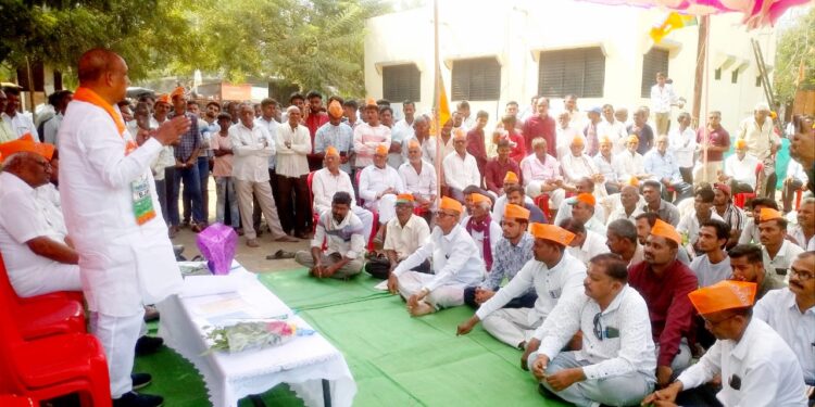 भालेर येथे डॉ.विजयकुमार गावित यांच्या प्रचारार्थ काढली प्रचाररॅली