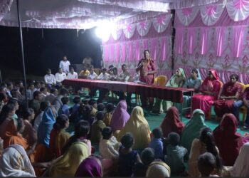 डॉ.विजयकुमार गावित यांच्या झंजावाती प्रचार फेऱ्यांना आता नंदनगरीतही सुरूवात