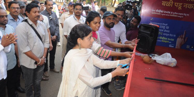 मतदार जनजागृतीसाठी फिरत्या वाहनाद्वारे प्रचाराचा शुभारंभ आणि बाईक फेरी