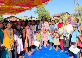 दुर्गम महिला मतदारांमध्ये डॉ. हिना गावित यांचीच क्रेझ; विक्रमी गॅस वाटपामुळे ‘शेगडी’ चिन्हाची चालतेय जादू