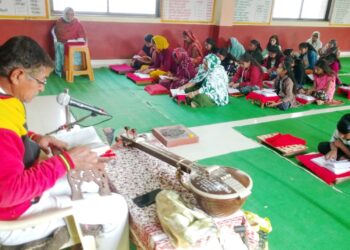 उमर्दे खुर्द येथे श्री ग्रंथराज ज्ञानेश्वरी पारायण व कीर्तनी सप्ताहास सुरुवात