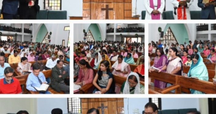 नंदुरबारध्ये नाताळनिमित्त चर्चमध्ये विविध कार्यक्रम उत्साहात