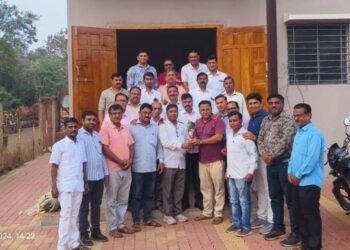 साप्ताहिक वृत्तपत्र संघटनेच्या जिल्हाध्यक्षपदी प्रविण चव्हाण तर उपाध्यक्षपदी सुभाष राजपूत