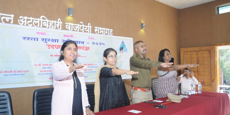 नागरीकांनी रस्ता सुरक्षेची मानके पाळून प्रतिसाद देणे गरजेचे : डॉ. मित्ताली सेठी