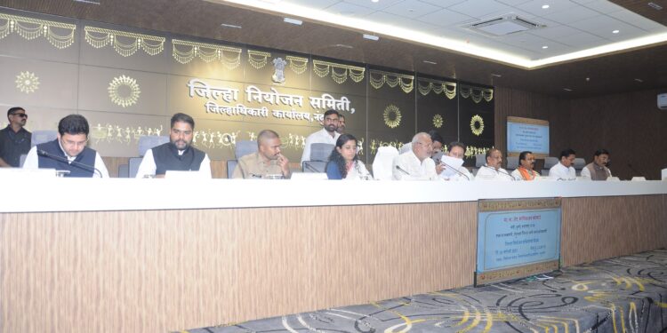 जिल्हा नियोजनच्या ५८९ कोटी ४५ लाख रुपयाच्या प्रारुप आराखड्यास मंजुरी
