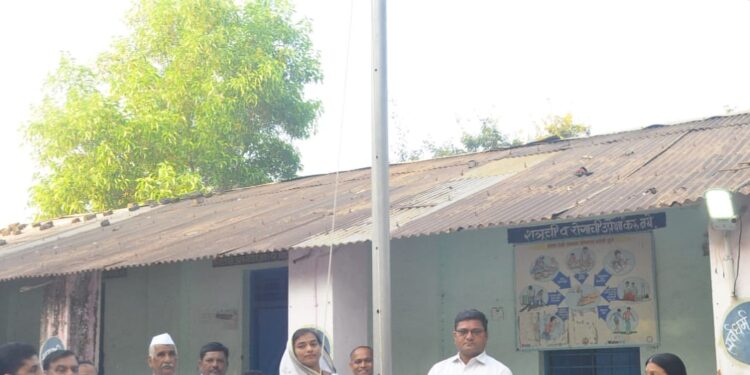 भालेर परिसरात प्रजासत्ताक दिन उत्साहात साजरा