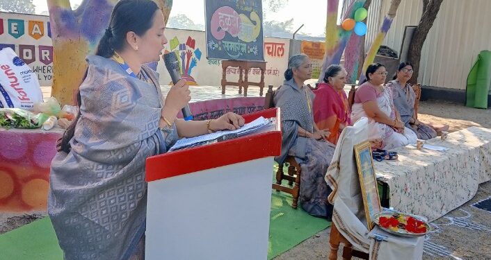 द फ्युचर स्टेप स्कूल भालेर येथे हळदी कुंकू मिलन