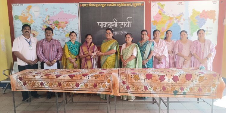 एस.ए.मिशन हायस्कूल व कनिष्ठ महाविद्यालयात  माता पालकांसाठी पाककृती स्पर्धा उत्साहात