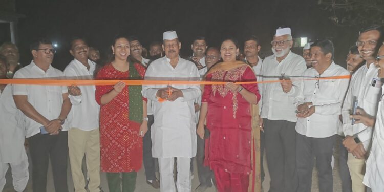 डॉ.विजयकुमार गावित यांनी दूरदृष्टीने केलेल्या कामातूनच गाव विकासाचे उत्तम मॉडेल उभे राहिले: डॉ. हिना गावीत