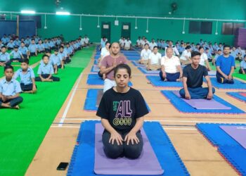 जिल्हा क्रीडा संकुलात आंतरराष्ट्रीय योग दिनाचा मुख्य कार्यक्रम