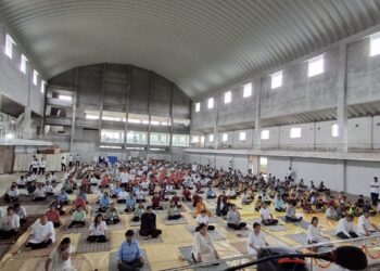 के. डी. गावित सैनिकी विद्यालयात आंतरराष्ट्रीय योग दिवस उत्साहात साजरा