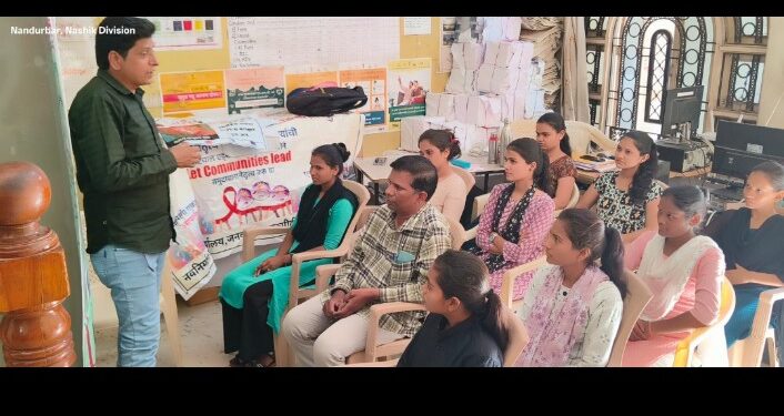 जागतिक तंबाखूविरोधी दिनानिमित्त नवनिर्माण संस्थेमार्फत जनजागृती