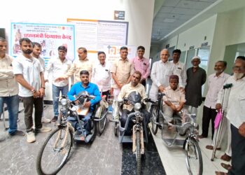 दिव्यांग बांधवांना शारीरिक,मानसिक दृष्ट्या आधार द्यावा; आ.चंद्रकांत रघुवंशी