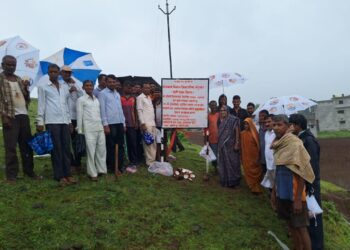 धडगाव पंचायत समितीच्या नूतन इमारतीचे भूमिपूजन