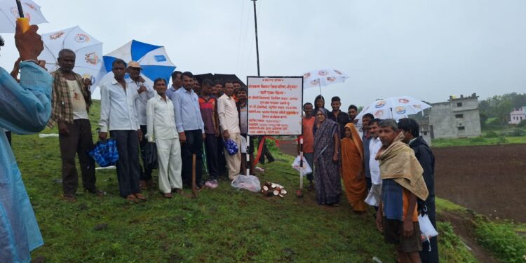 धडगाव पंचायत समितीच्या नूतन इमारतीचे भूमिपूजन