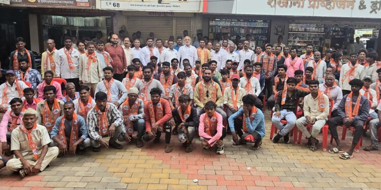 शहादा तालुक्यातील शेकडो युवक शिवसेनेत दाखल,कन्साई,रायखेड,नांदेरखेडा, कुढावद ग्रामस्थांच्या समावेश