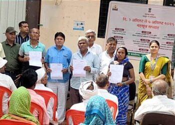 नंदुरबार तालुक्यातील विविध मंडळात महसूल सप्ताह निमित्ताने शिबिरे उत्साहात