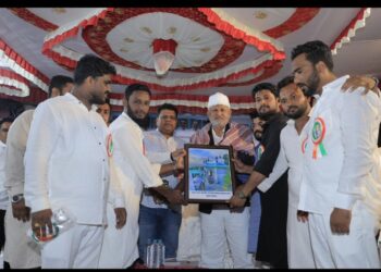 मुस्लीम अल्पसंख्यांक समाजातर्फे अल्पसंख्यांक विकास मंत्री ॲड.माणिकराव कोकाटे यांचा नागरी सत्कार