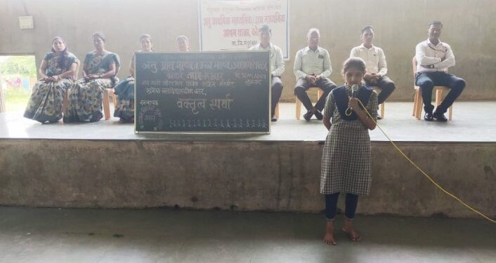 नंताविसच्या कोळदा आश्रमशाळेत बिरसा मुंडा यांच्या जयंतीनिमित विविध उपक्रम