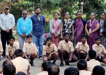 पथराई येथील सैनिकी विद्यालयात वाचन प्रेरणा दिवस साजरा