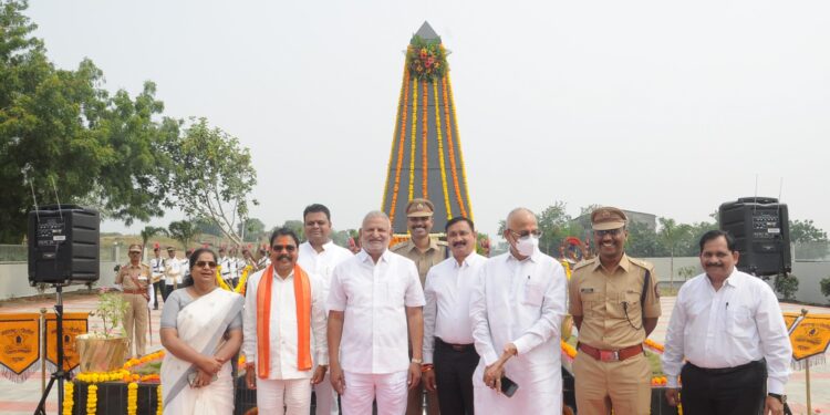 शौर्य, त्याग आणि सेवाभाव हिच पोलीसांची खरी ओळख : पालकमंत्री ॲड. माणिकराव कोकाटे