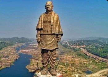 सरदार वल्लभभाई पटेल यांच्या सार्ध शताब्दी वर्षानिमित्त,केवडिया (गुजरात) येथे महाराष्ट्राचा चित्ररथ