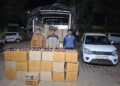 अवैधरित्या दारुची वाहतूक करणाऱ्याविरुध्द स्थानिक गुन्हे शाखेची कारवाई ,23 लाखाची दारू पकडली.दोघांना अटक