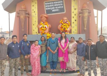 राष्ट्रमाता सावित्रीबाई फुले यांच्या १९५ व्या जयंतीनिमित्त माजी खा.डॉ. हिना गावित यांनी केली अभिवादन