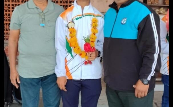 राष्ट्रीय तेंग सु डो कोरियन कराटे स्पर्धेत निखिल पाटीलने पटकावले रौप्य पदक