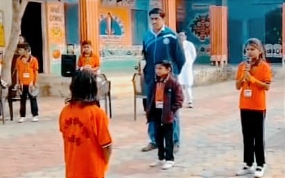 चक्क जापनीज भाषेत मानसी मराठेने केले सूत्रसंचालन