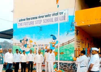 भालेर येथे ७७ वा प्रजासत्ताक दिन उत्साहात