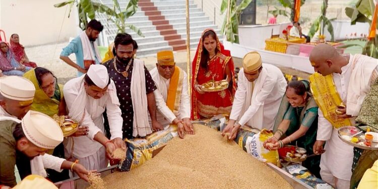 खोंडामळी येथे माता वाघेश्वरी देवीची भक्तिमय प्राणप्रतिष्ठा