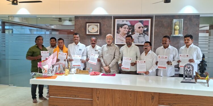 शिवसेना प्रणित शिवशक्ती वाहतूक सेनेची कार्यकारणी जाहीर