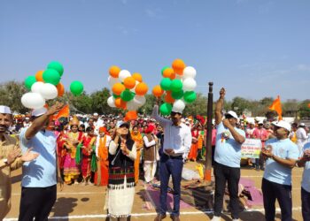 जिल्हा परिषदेच्या क्रीडा व सांस्कृतिक कला महोत्सवाचा उत्साहात शुभारंभ