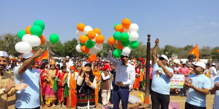 जिल्हा परिषदेच्या क्रीडा व सांस्कृतिक कला महोत्सवाचा उत्साहात शुभारंभ