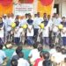 भादवड विद्यालयात मानव विकास मिशन अंतर्गत सायकलींचे वाटप