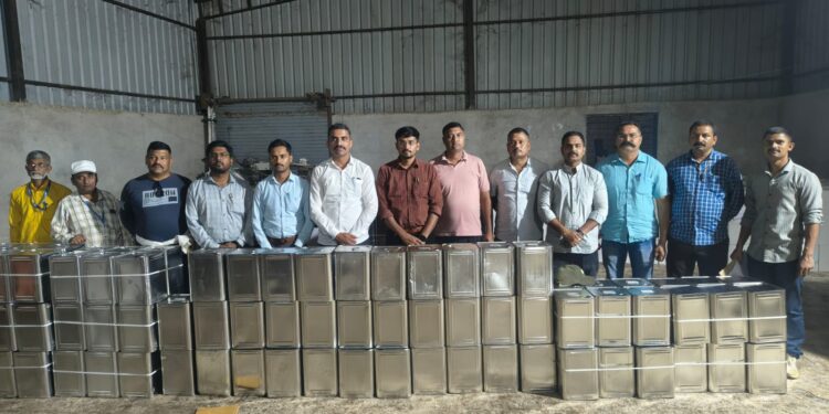 नवापुर एमआयडीसीत बनावट तूप कारखान्यावर छापा; दीड कोटींचा मुद्देमाल जप्त