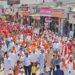 रामनामाचा जयघोषात रघुवंशी समाजाचा वतीने शोभायात्रा
