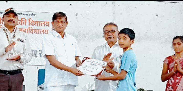 सैनिकी विद्यालयात वार्षिक पारितोषिक वितरण सोहळा उत्साहात