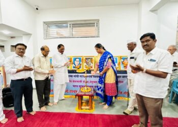 डॉ.हिना गावित यांच्या हस्ते राज्यस्तरीय आनंदवन व्यसनमुक्ती केंद्राच्या नूतन इमारतीचे उद्घाटन