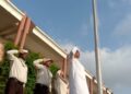 के.डी.गावित सैनिकी विद्यालयात महाराष्ट्र दिन उत्साहात साजरा