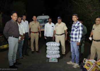 गांजासह पाच लाखाचा मुद्देमला जप्त; दोघांना घेतले ताब्यात