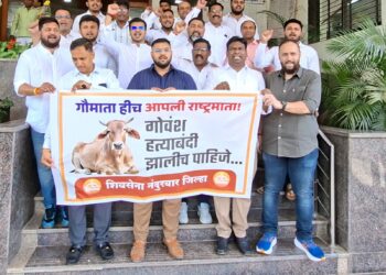गोवंश हत्येला आमचाही विरोध; विरोधकांचा केवळ प्रसिद्धी स्टंट: शिवसेना नगरसेवकांचा आरोप