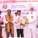 शालेय शिक्षण मंत्री दादा भुसे यांच्या हस्ते विद्यार्थ्यांचे जल्लोषात स्वागत