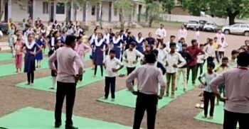 कोपर्ली इंदाणी विद्यालयात जागतिक योग दिन उत्साहात साजरा