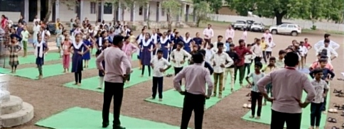 कोपर्ली इंदाणी विद्यालयात जागतिक योग दिन उत्साहात साजरा