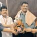 अनिल पानपाटील यांचा सेवानिवृत्ती निमित्त तहसीदारांच्या हस्ते सपत्नीक सत्कार