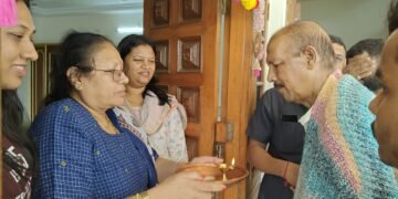 प्रकृतीत सुधारणा झाल्याने दीर्घ प्रतीक्षेनंतर माजी मंत्री डॉ. विजयकुमार गावित यांचे नंदुरबार येथे आगमन