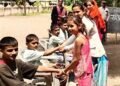 के.डी. गावित सैनिकी विद्यालयात सामूहिक रक्षाबंधन उत्साहात