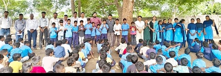 नांदरखे येथे रक्षाबंधन उत्साहात साजरा